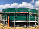 Fassadenverkleidung Biogas in Langwolmsdorf